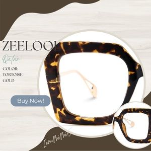 Zeelool Qatar Tortoise-Gold Wise Prescription Frames